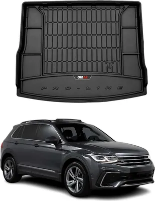 Immagine prodotto di OMAC rivestimento del bagagliaio in gomma per VW Tiguan 2016-2025 rivestimento del bagagliaio in TPE nero