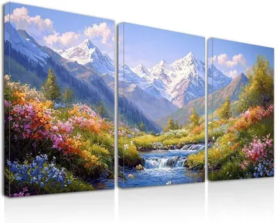 Productafbeelding van Set van 3 Natuur Foto's voor Wanddecoratie