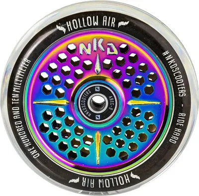 Obrázek produktu pro NKD Hollow Air Stunt-Scooter-Rad 120 mm - Rainbow Hollow-Core Aluminium