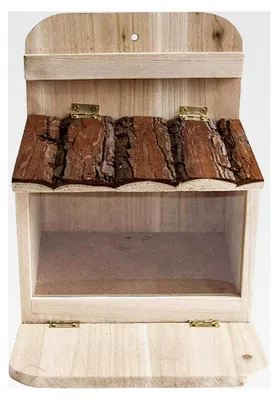 Produktbild von Futterhaus für Eichhörnchen aus Holz