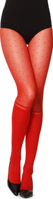 Produktbild von Merry Style Damen Strumpfhose 20 DEN GI1103 (Rot, S) .