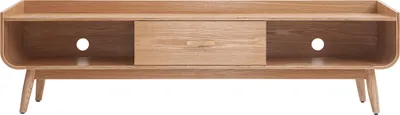 Produktbild von Miliboo - TV-Möbel Vintage Nussbaumholz 180 cm HALLEN