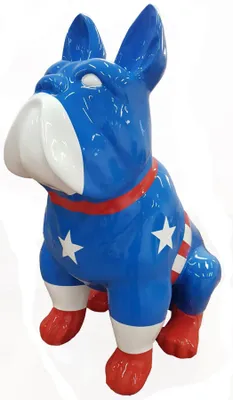 Image de Figurine abstraite Déco Statue Sculpture 79cm Figurines Statues Nouveau (A627C)