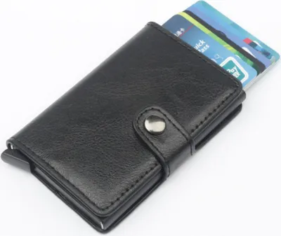Obrázek produktu pro Vintage obchodní peněženka s ochranou RFID peněženka peněženka muži dámy