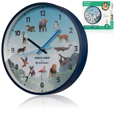 Produktbild von Freek Vonk Kinder-Wanduhr
