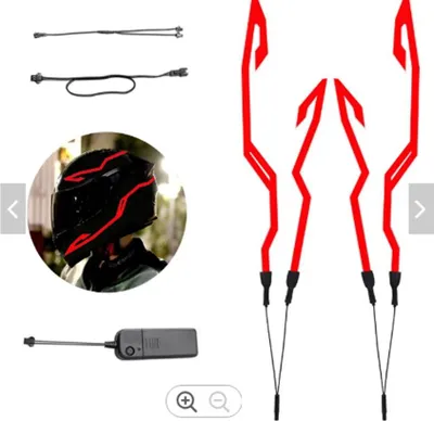 Image de Eclairage de casque LED Bandeau d'éclairage pour casque de moto