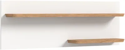 Produktbild von Wandboard - 160 x 55 cm - Nox Eiche Nachbildung - Weiß matt