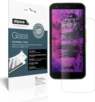 Zdjęcie produktu dla 2x folia ochronna do Cat S62 Pro matowa - folia antywstrząsowa 9H dipos Glass szkło plastikowe