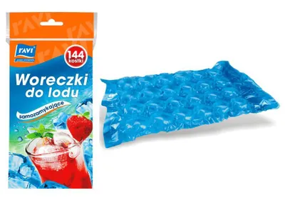 Zdjęcie produktu dla Samozamykający się pojemnik na lód 144 kostki
