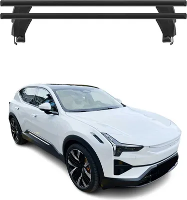 Immagine prodotto di Portapacchi Menabo per Polestar 2 2020-2025 alluminio nero 2 pezzi