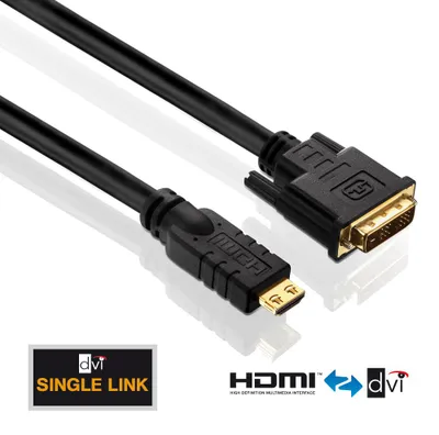 Image de Câble HDMI/DVI haute vitesse PureLink PureInstall 7,5 m