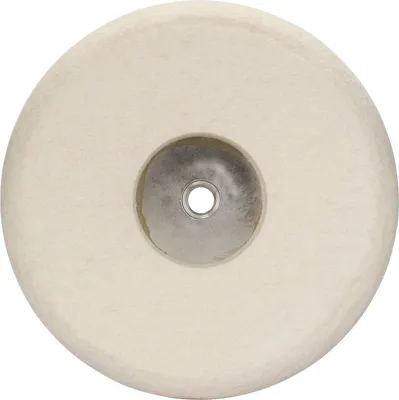 Image de Disque de polissage en feutre avec filetage M 14, 180 mm