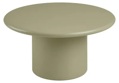 Produktbild von Moderner runder Couchtisch in Grün, mit 80 cm Durchmesser und 40 cm Höhe