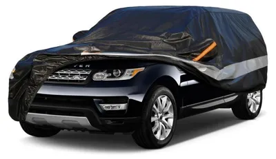 Obrázek produktu pro Autopokrov, 10 vrstev, vodotěsný, prodyšný, černý, pro sportovní vozidla (2005-2023)