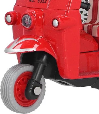 Obrázok produktu pre Červené detské trojkolové vozidlo Tuk-Tuk