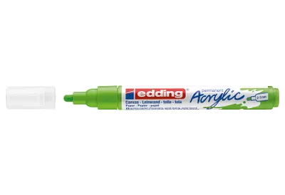 Produktbild von Edding 5100 Acrylmarker Medium, Grün, Grün, Medium, 2 mm, 3 mm, Tinte auf Wasserbasis