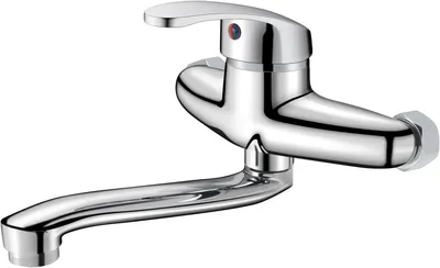 Obrázok produktu pre Kuchynská batéria 20 cm, nástenná, 360° otočná, do kuchyne