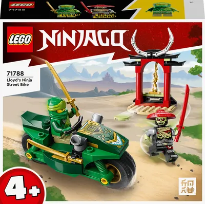 Image de La moto Ninja de Lloyd
