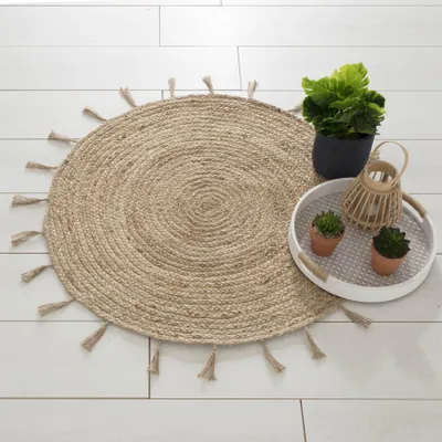 Immagine prodotto di Tappeto "cosy ness" in juta, 80 cm - Atmosphera, brand di arredamento