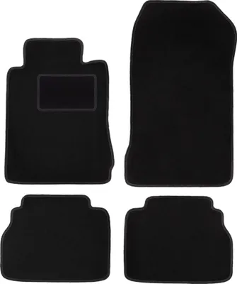 Image de Tapis en velours noir pour : Mercedes E W210 Berline, Break (1995-2003)
