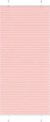 Produktbild von Plissee Rosa 90x200 cm Stoffbreite 89,4 cm Polyester