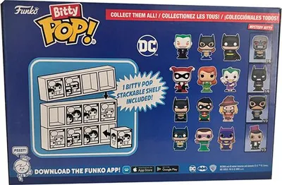Zdjęcie produktu dla Funko Bitty POP! DC Comics Batman Robin 2cm 4pak