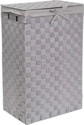Image de Panier à linge Gris 25 x 38 x H.60 cm
