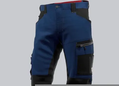 Produktbild von BP® Leichte Hybrid-Arbeitshose mit Kniepolstertaschen, Gr. 50n