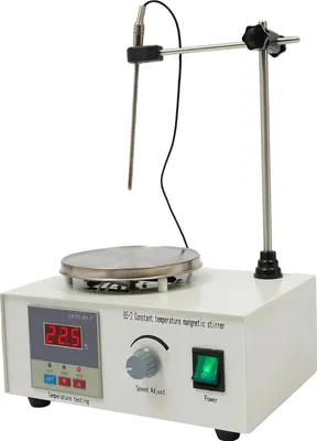 Produktbild von Magnetrührer, einstellbare Geschwindigkeit 0-2000 U/min, Temperaturregelung 32-210,2°F, 250W Heizung