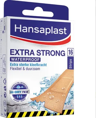 Produktbild von Hansaplast Extra stark, wasserfest (16 Stück)