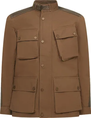Produktbild von Belstaff Trackmaster wasserdichte Motorrad Waxjacke, sand, 2XL
