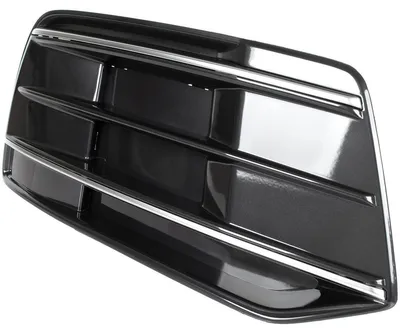 Productafbeelding van Stootbalkrooster, rechts, verstevigingsstangen, chroom, mat, voor Audi Q5 FY, modeljaren 2016-2020