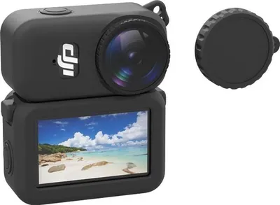 Obrázek produktu pro INF Silikonové ochranné pouzdro pro DJI Osmo Nano - Odolné proti pádu a prachu Černá