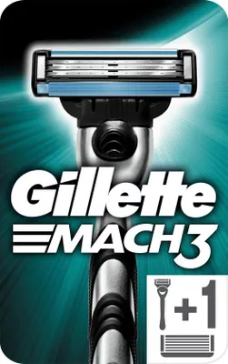 Produktbild von Gillette Mach 3 Power - 2 Stück - Rasierklingen