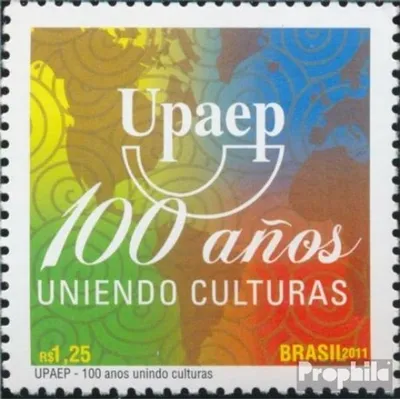 Produktbild von Briefmarken Brasilien 2011 Mi 3885 (kompl.Ausg.) postfrisch 100 Jahre Postunion