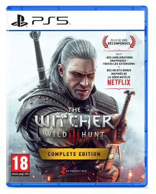 Produktbild von CD Projekt The Witcher 3: Wild Hunt - Complete Edition, PlayStation 5, M (Reif)