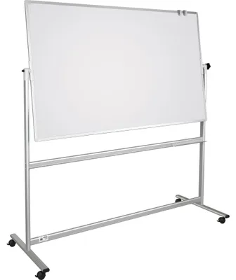 Produktbild von DAHLE DAHLE Whiteboard BASIC Maße der Oberfläche: 180 x 120 cm (B x H) Tafel magnethaftend beidseitig Flipchart Blöcke Metall lackiert weiß