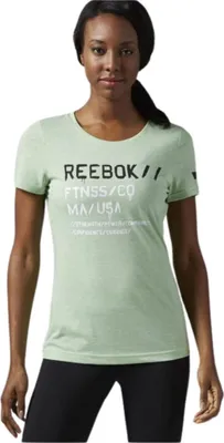 Produktbild von Reebok Sport T-Shirt AO0891 aus Polyester, atmungsaktiv & feuchtigkeitsableitend