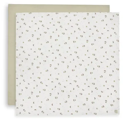 Image de Jollein, 535-852-68197, Couverture d'emmaillotage, Multicolore, Motifs variés, Coton, Garçon/Fille, Lavable en machine
