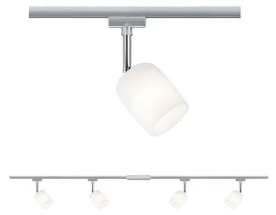Zdjęcie produktu dla Paulmann 968.98, Halogen montowany do szyny, G9, Chrom, Biały