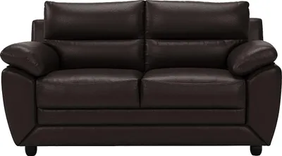 Produktbild von Sofa 2-Sitzer - Kunstleder - Braun - MANOA