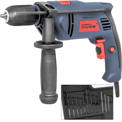 Produktbild von GÜDE Schlagbohrmaschine SBM 710 E Bohrmaschine Schlagbohrer Bohrer 710 Watt