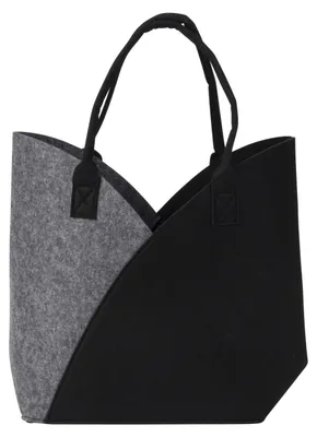 Produktbild von Mel-O-Design 1700 Filz Tasche Shopper anthrazit/grau