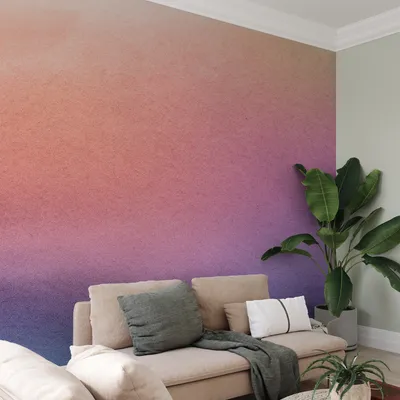 Produktbild von Muralo XXL Selbstklebende FOTOTAPETE Buntes OMBRE-Aquarellmuster (B) 450 cm x (H) 300 cm Tapete Wandtapete WOHNZIMMER SCHLAFZIMMER 4676