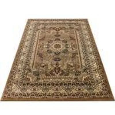 Produktbild von Homebyhome Klassischer Orientteppich mit orientalischem Muster Wohnzimmer Teppich pflegeleicht und dekorativ, Grösse: 240x340 cm