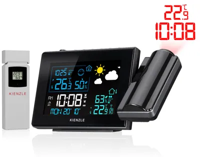 Zdjęcie produktu dla Kienzle Funk-Wetterstation mit Wand-Projektion