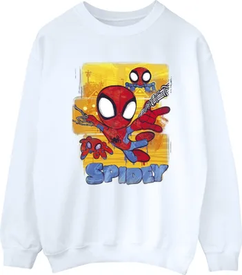 Produktbild von Marvel - "Spidey And His Amazing Friends" Sweatshirt für Damen BI35602 (M) (Weiß)