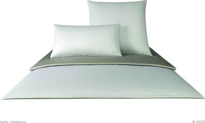 Produktbild von JOOP! Mako-Satin Bettwäsche Micro Pattern Farbe haselnuss Größe 240x220+80x80