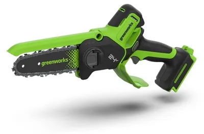 Produktbild von Greenworks CS1522GA1 Akku-Mini-Kettensäge 24V, 15 cm Schwertlänge