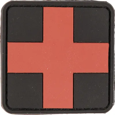 Produktbild von Patch 3D First Aid large schwarz